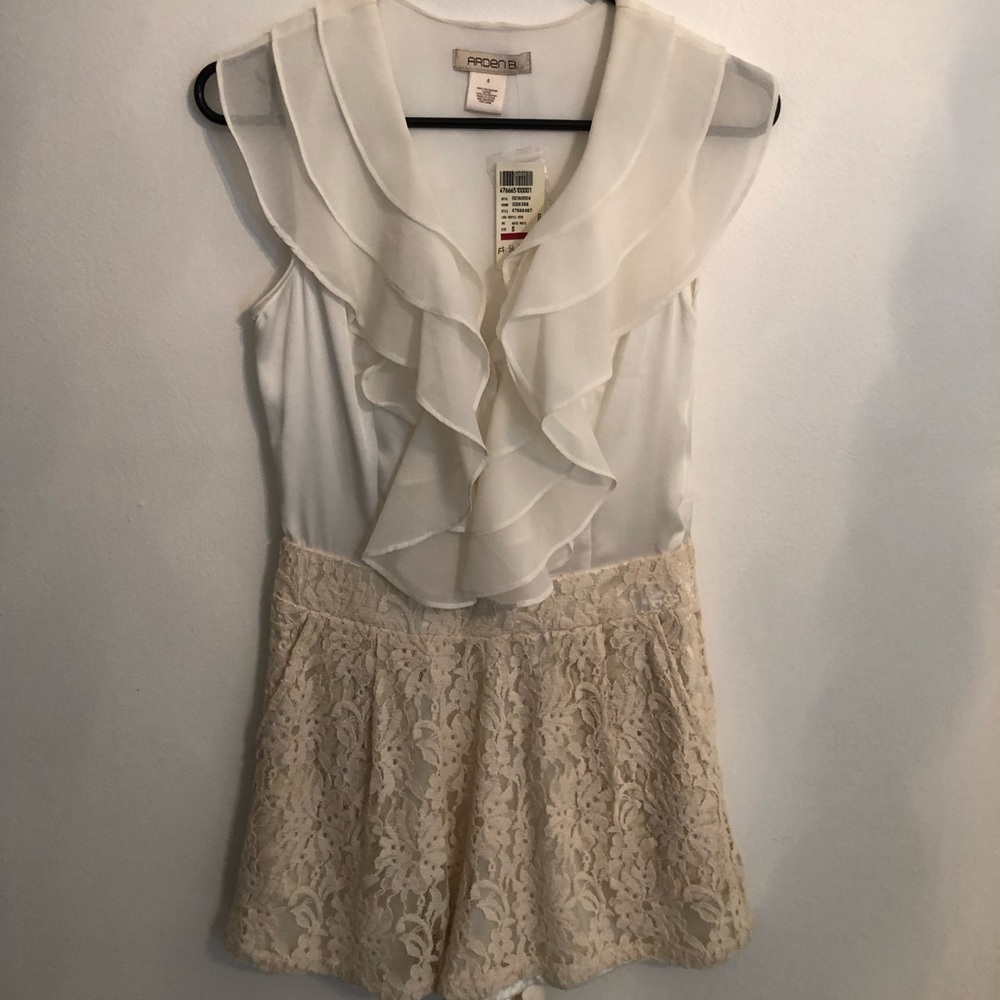 White romper